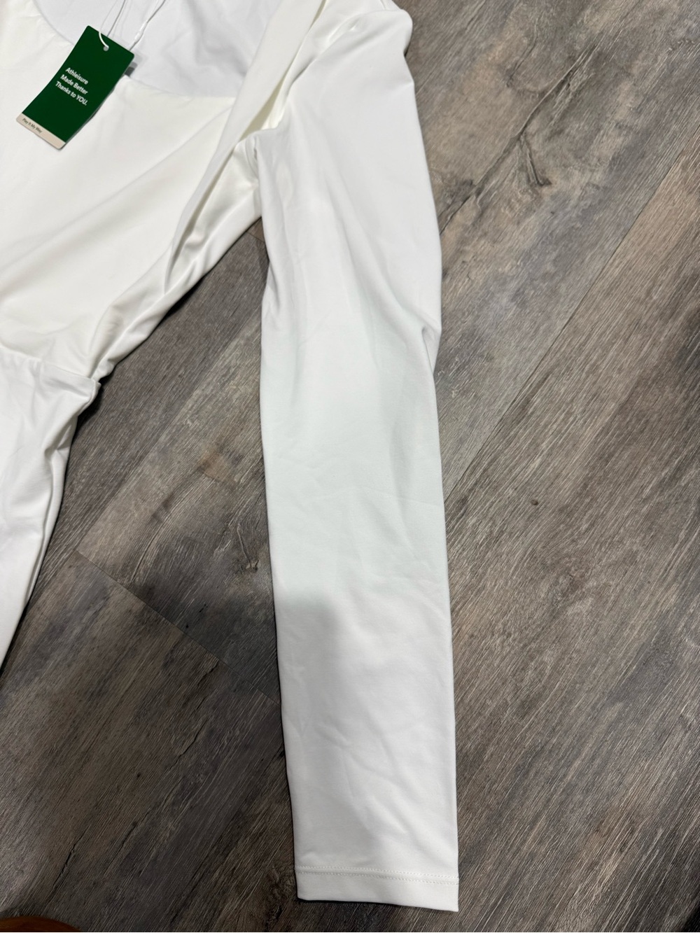 HALARA White Long-Sleeve Wide-Leg Jumpsuit - Picture 5 of 12